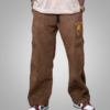 Brown Combat Pants