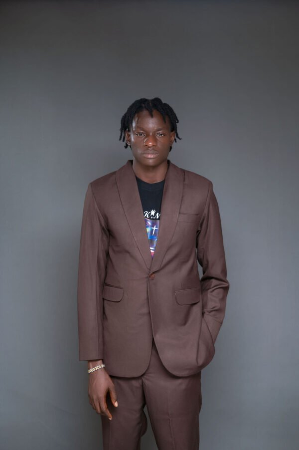 Chocolate Shawl Lapel Suit